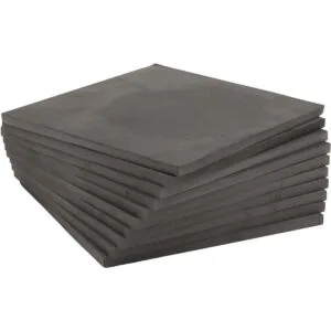 Hojas de espuma EVA negra de 0.394 in para manualidades_7