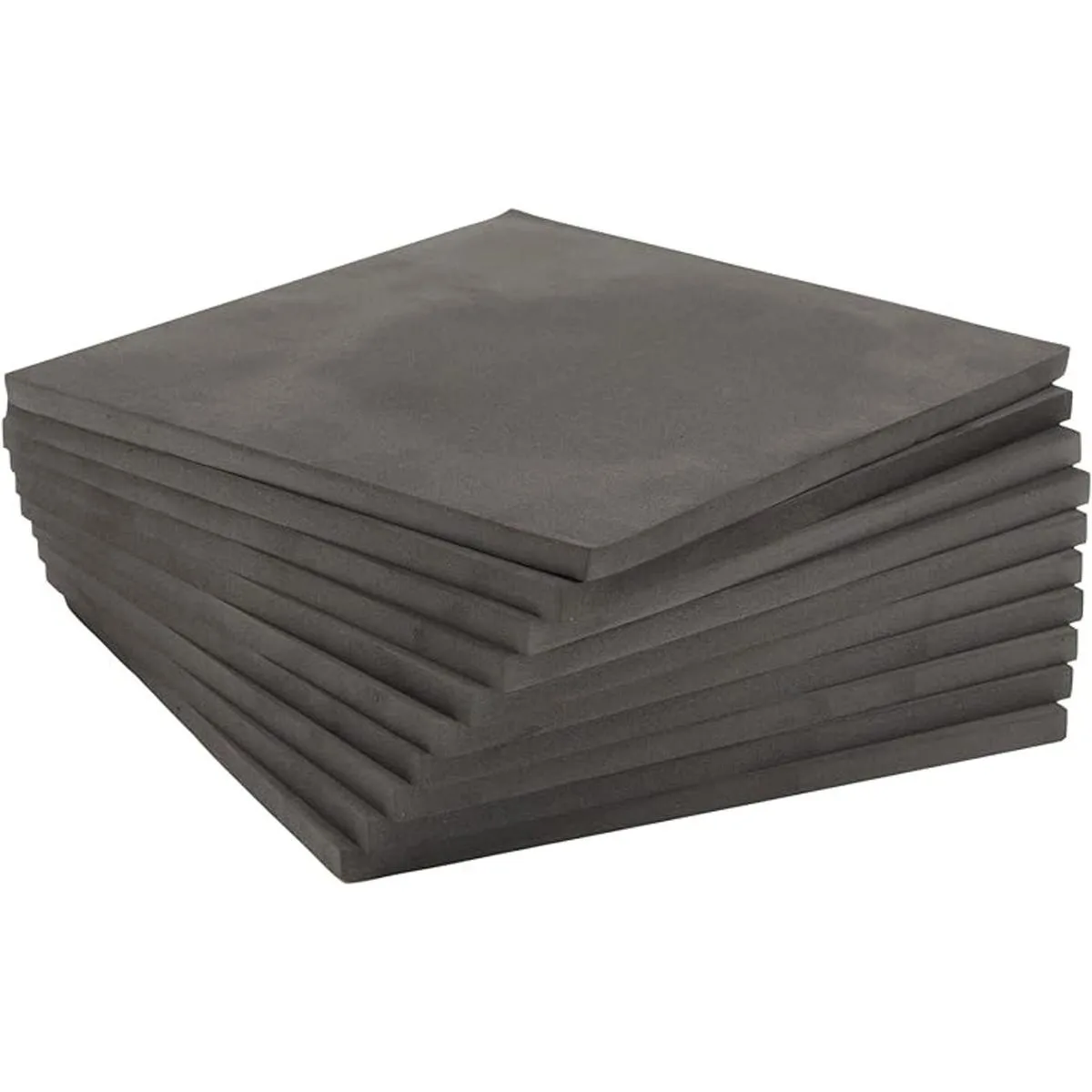 Hojas de espuma EVA negra de 0.394 in para manualidades_7