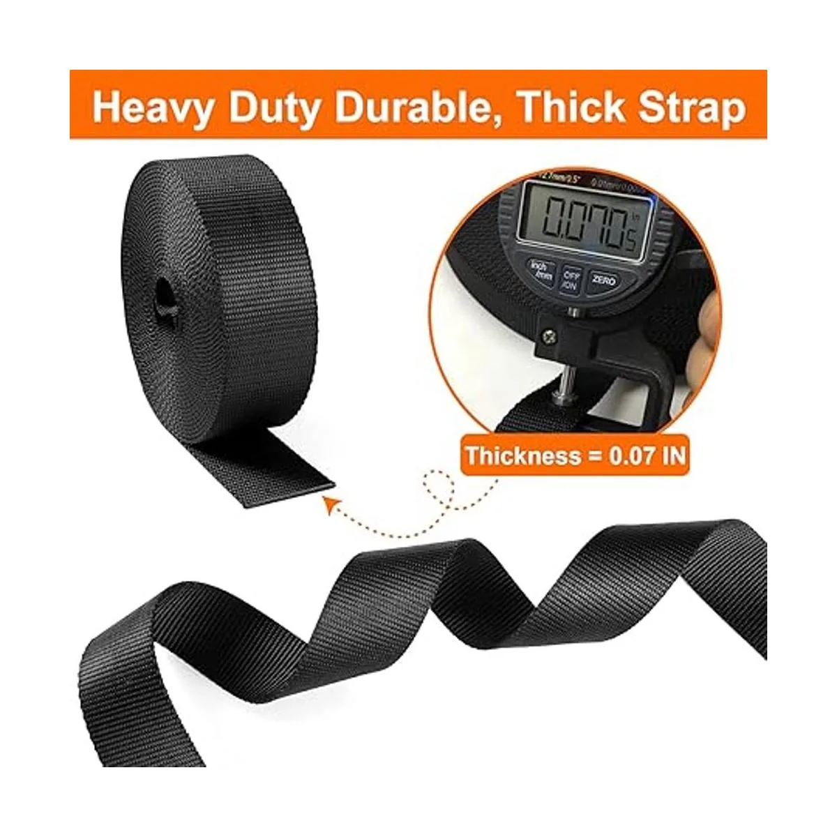 Juego de correas de hebillas de 112 pulgadas correas de_3