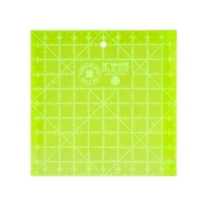 Regla de acolchado acrílica 10 x 10 pulgadas regla_1