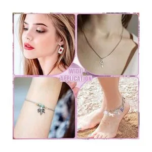 800 dijes para hacer joyas varios chapados en oro dijes_6