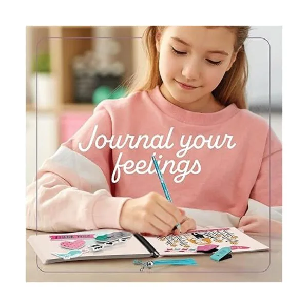 Kit de diario de bricolaje para niñas Gran regalo para_7