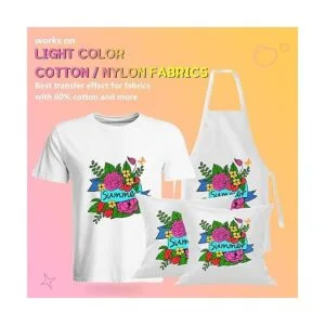 HTVRONT Papel de transferencia de calor para camisetas_4