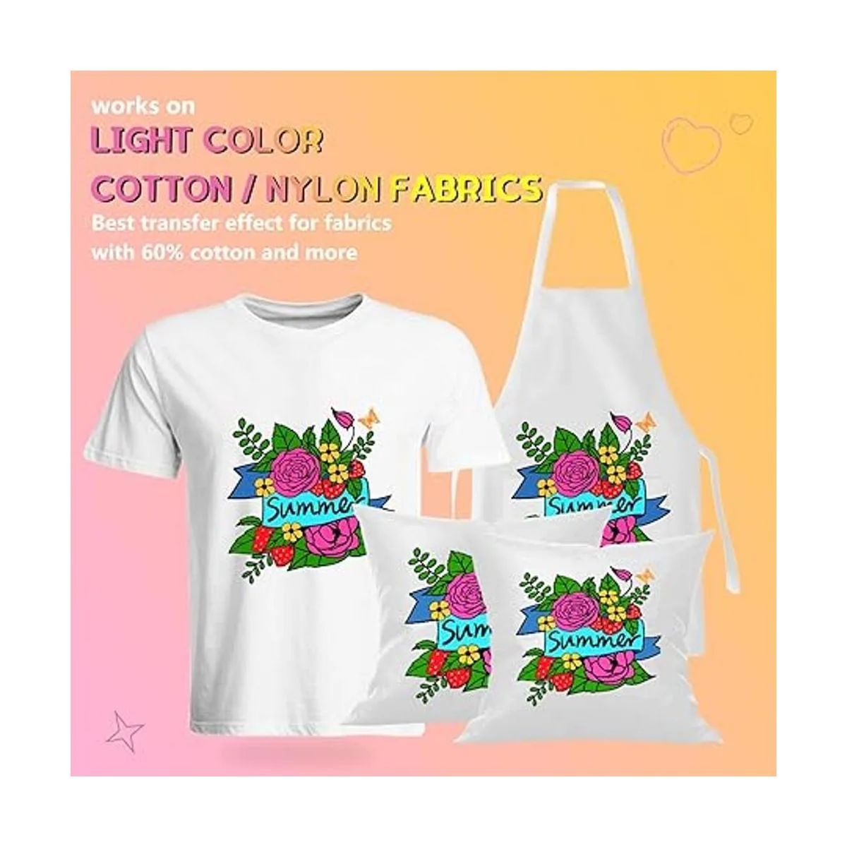 HTVRONT Papel de transferencia de calor para camisetas_4