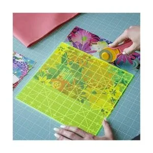 Regla de acolchado acrílica 10 x 10 pulgadas regla_3