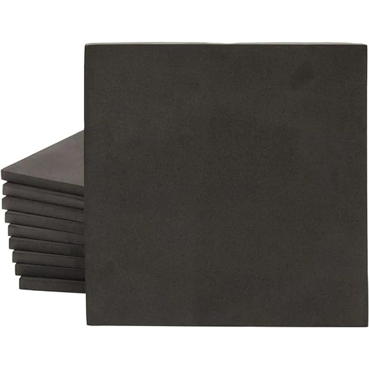 Hojas de espuma EVA negra de 0.394 in para manualidades_1