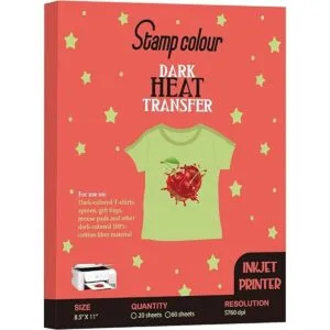 Papel de transferencia de calor de hierro de color para_1