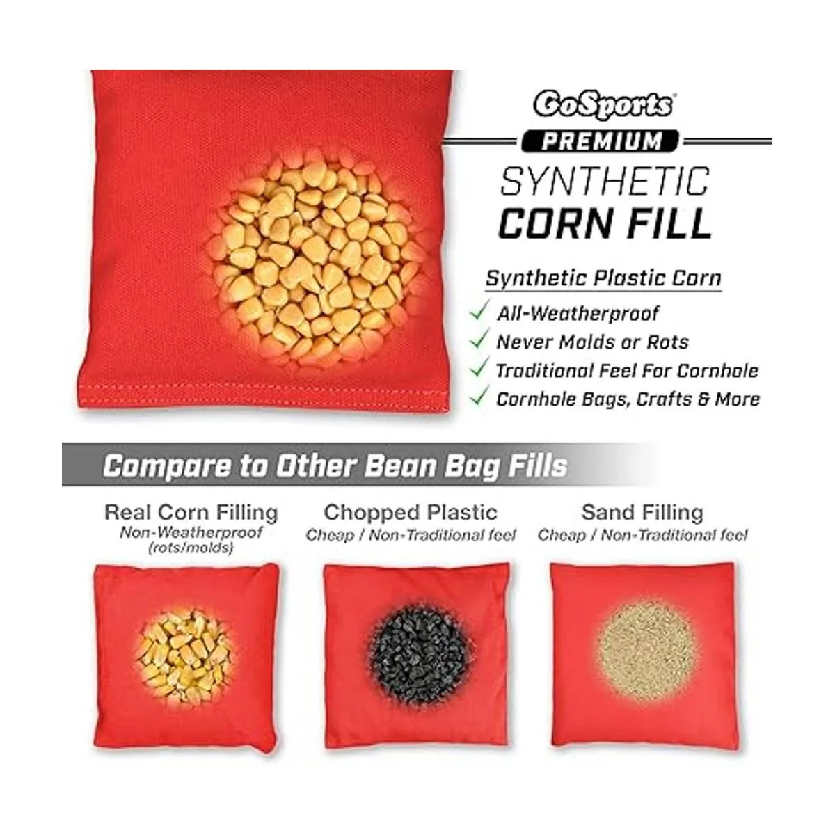 GoSports Relleno de maíz sintético bolsa a granel de 8_4