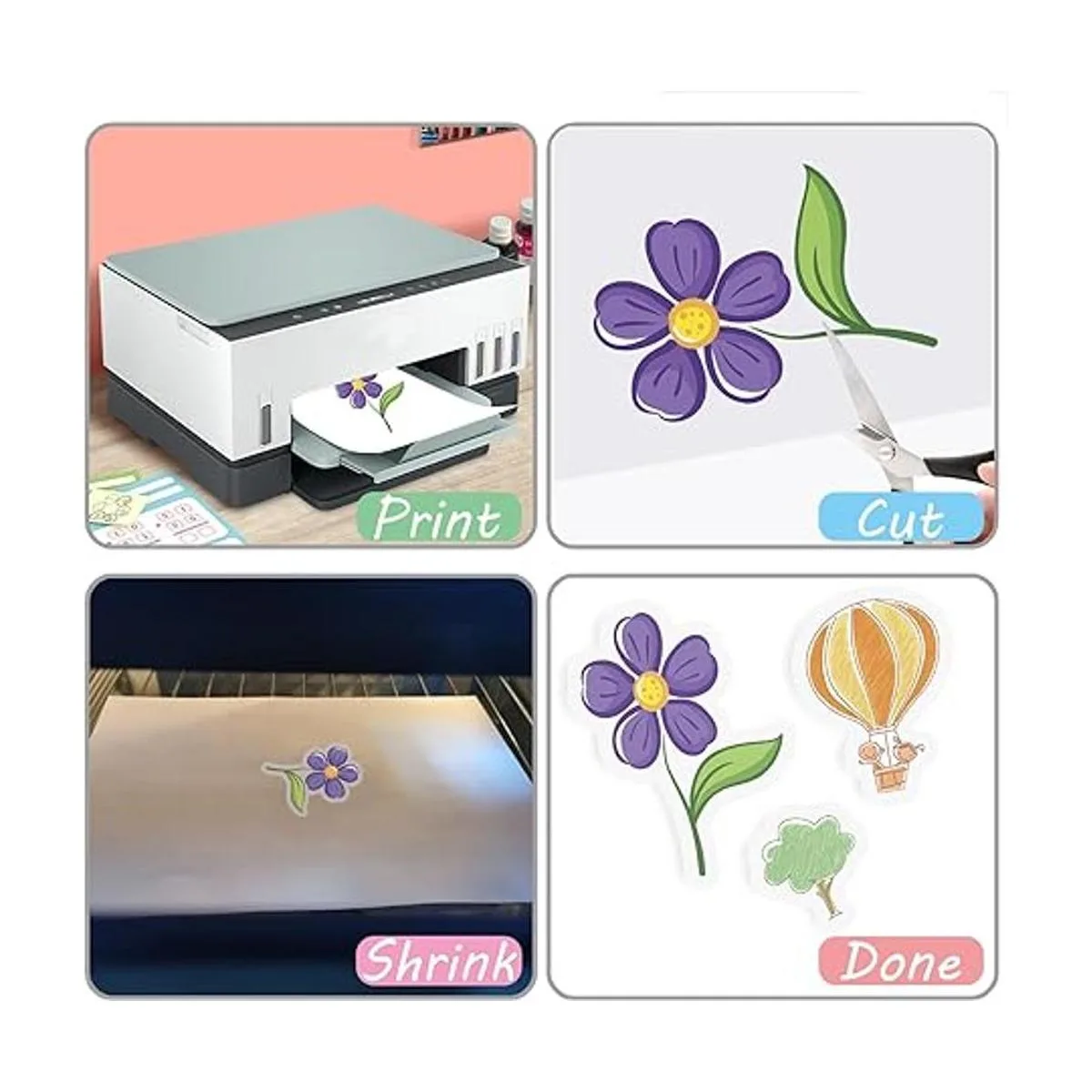 Benvo 12 hojas de película retráctil imprimible papel_4