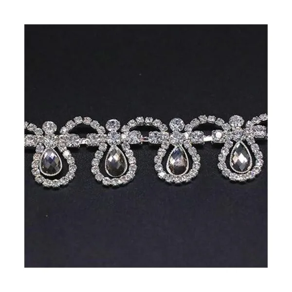 Rytenz Borla de 1 yarda con flecos de diamantes de_2
