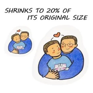 Benvo 12 hojas de película retráctil imprimible papel_5