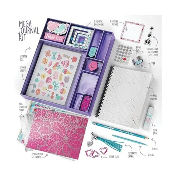 Kit de diario de bricolaje para niñas Gran regalo para_3