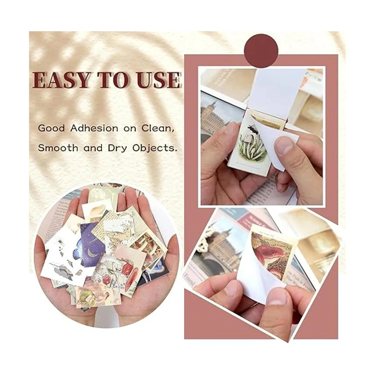 Juego de 450 calcomanías Washi 9 juegos de álbumes de_5