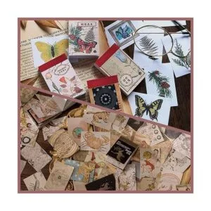 Juego de 450 calcomanías Washi 9 juegos de álbumes de_7