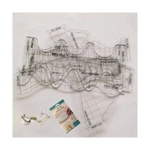 HONEYSEW 6 plantillas únicas de longitud de onda para_2