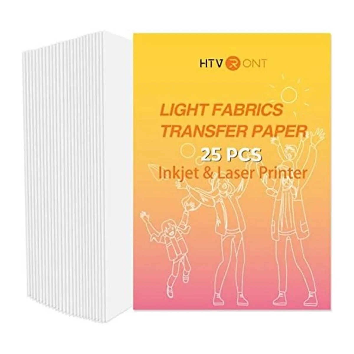 HTVRONT Papel de transferencia de calor para camisetas_1