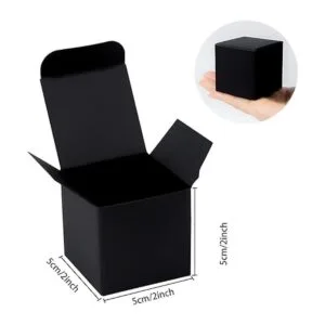 NIGNYA Cajas de regalo negras de 2 x 2 pulgadas paquete_2