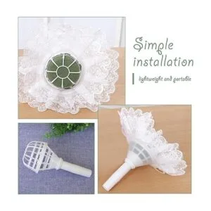 Zreneyfex 6 soportes para ramo de espuma floral con 6_7