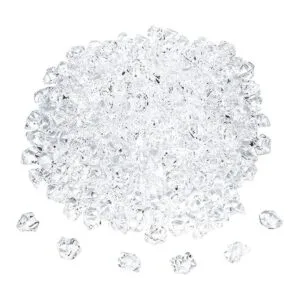 Jucoan 1000 cubitos de hielo falsos 3.3 lbs de 1 pulgada_5