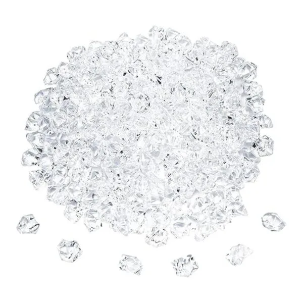 Jucoan 1000 cubitos de hielo falsos 3.3 lbs de 1 pulgada_5