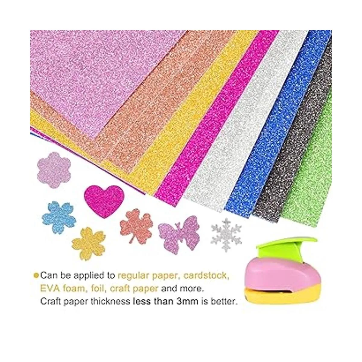 Juego de 6 perforadores de papel para manualidades de 1_5