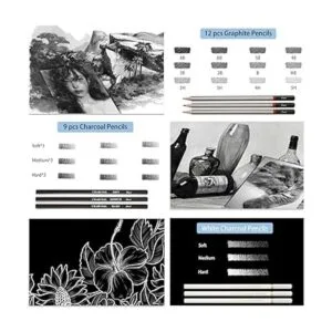 Tioucd 73 Pcs Drawing Kit Professional Art Supplies_4