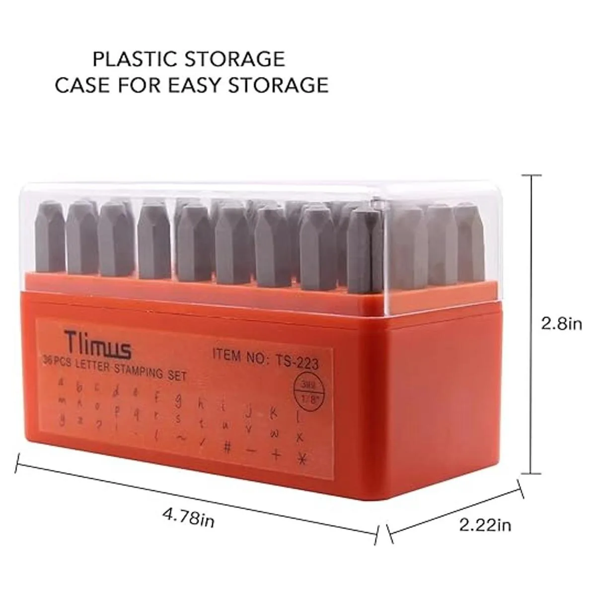 Tlimus Juego de 36 letras y símbolos de 18 pulgadas_4