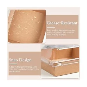 Paquete de 50 cajas de papel para charcutería con tapas_3