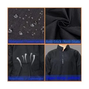 Gliitatu Chaquetas de peluquería para perros y mujeres_3