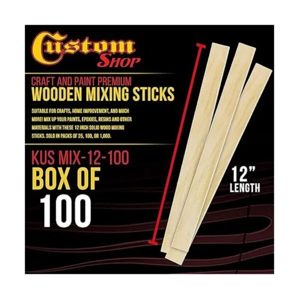 Custom Shop Palitos de manualidades y pintura paquete de_2