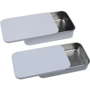 Paquete de 24 recipientes rectangulares de metal_3