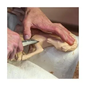 JAPCHET Paquete de 2 bloques de tallado de madera de tilo_6