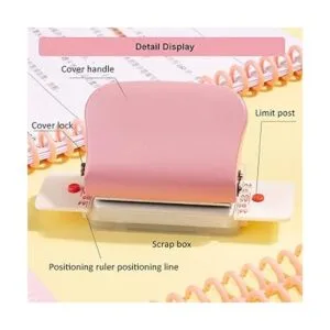 Punzones de papel perforador H9 agujeros A430 agujeros_4