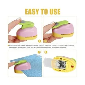 Juego de 6 perforadores de papel para manualidades de 1_4