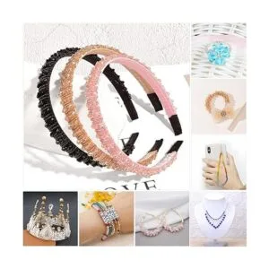 JEBBO 4800 cuentas de cristal de bicona de 0.11 pulgadas_5