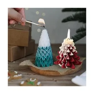 4 moldes de silicona para árbol de Navidad moldes de_4