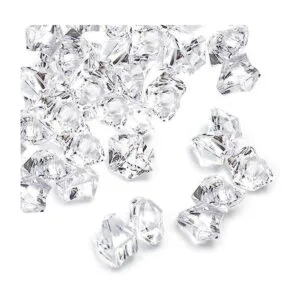 Jucoan 1000 cubitos de hielo falsos 3.3 lbs de 1 pulgada_1