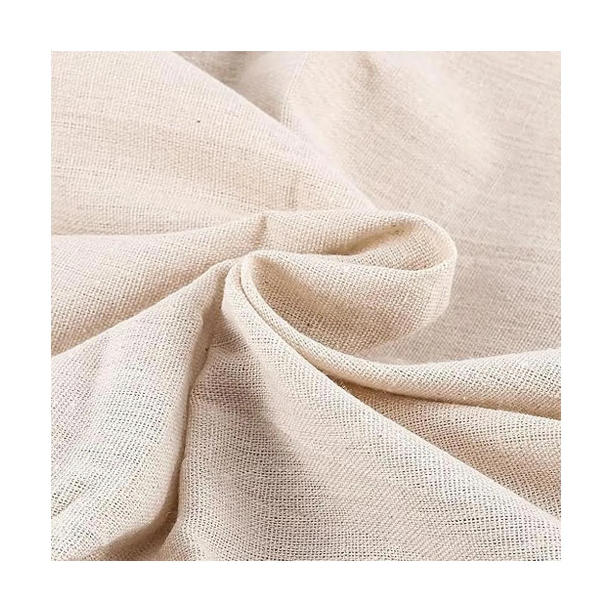 SHEUTSAN Tela de lino natural de 60 pulgadas de ancho por_3