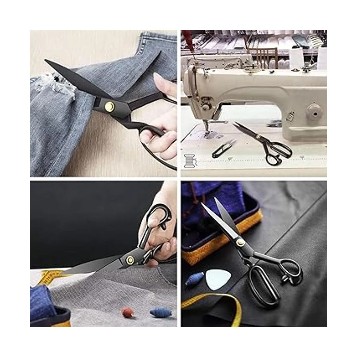 BIHRTC Tijeras de tela profesionales de 9 pulgadas_5