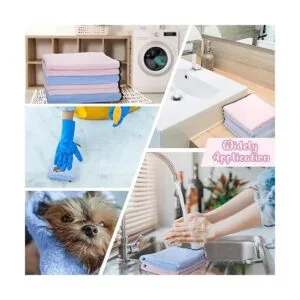 Paquete de 4 toallas para perros para secar perros_3