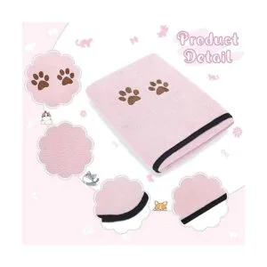Paquete de 4 toallas para perros para secar perros_6