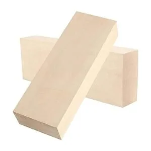 JAPCHET Paquete de 2 bloques de tallado de madera de tilo_1