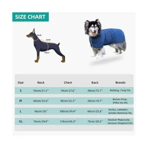 Toalla de baño para perros de secado rápido tela de_5