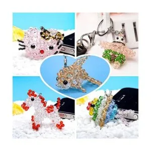 JEBBO 4800 cuentas de cristal de bicona de 0.11 pulgadas_6