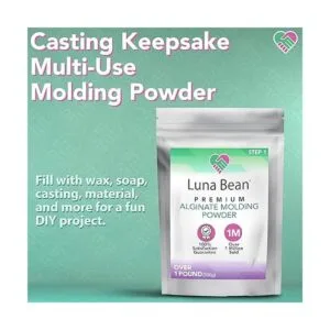 Polvo moldeable de alginato CreateAMold para crear_2