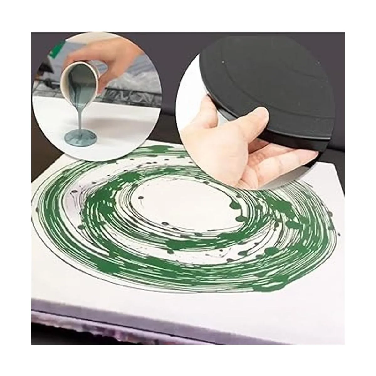 Rueda giratoria giratoria de 11 pulgadas para torta_4