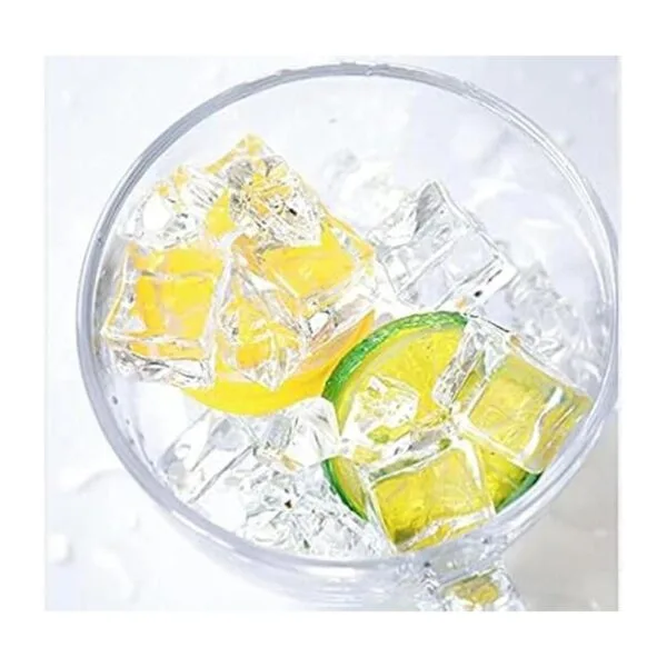 Jucoan 1000 cubitos de hielo falsos 3.3 lbs de 1 pulgada_2