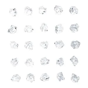 Jucoan 1000 cubitos de hielo falsos 3.3 lbs de 1 pulgada_6
