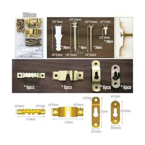 ANFU Kit para colgar imágenes herramienta de fijación de_3