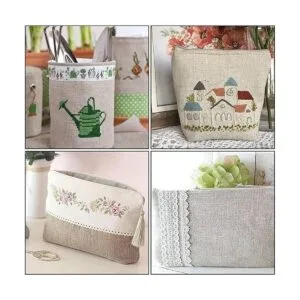 SHEUTSAN Tela de lino natural de 60 pulgadas de ancho por_6